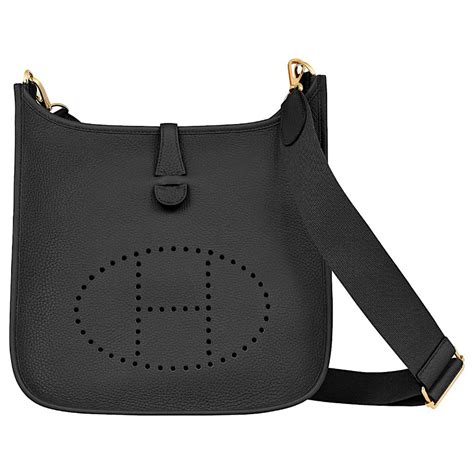 hermes tasche evelyne schwarz